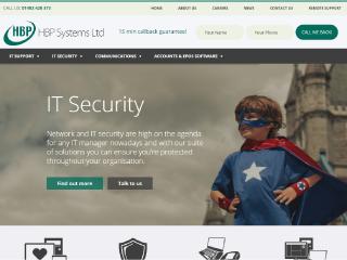 HBP Systems – Corporate WordPress Website